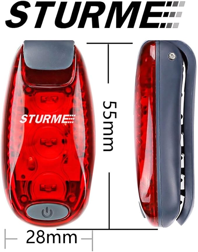 STURME LED Safety Light Strobe Lights for Daytime Running Walking Bicycle Bike Kids Child Woman Dog