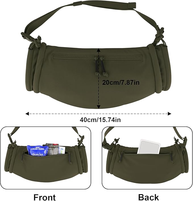 PETAC GEAR Tactical Hand Warmer,Portable Drop Hanger Waist Handwarmer Pouch for Hunting Golf