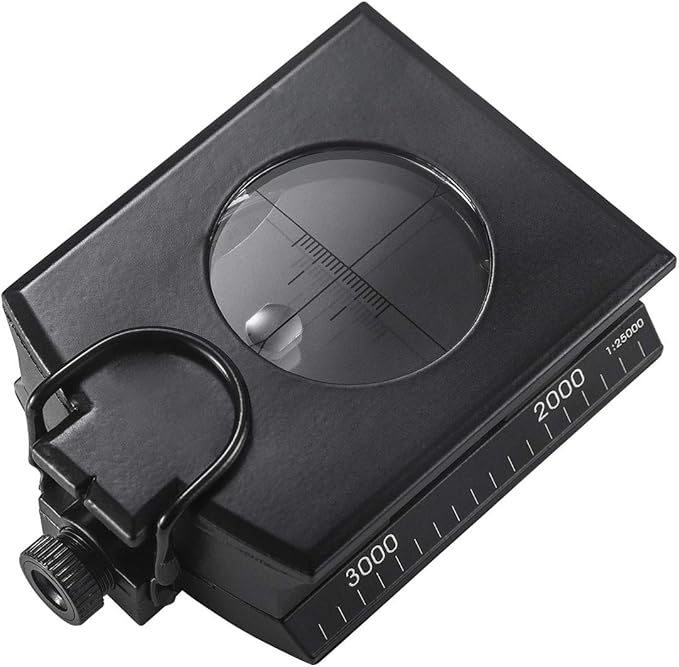 Eyeskey Multifunctional Military Sighting Navigation Compass with Inclinometer | Impact Resistant &