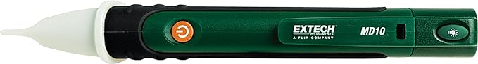 Extech MD10 - Non?‘Contact Magnet Detector & Flashlight ??Detects AC, DC & Permanent Magnetic