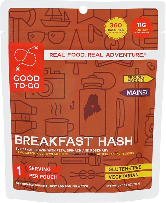 GOOD TO-GO Weekender 3-Pack | 2 Entrees + 1 Breakfast | Camping Food, Backpacking Food | Just Add