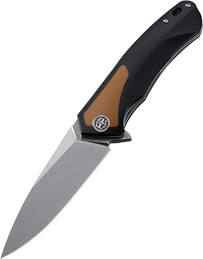 Petrified fish PF838 D2 steel folding knife outdoor tactical pocket knives G10 handle camping