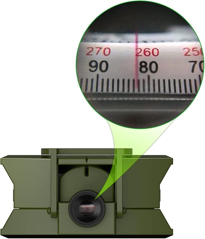 Proster IP65 Compass Hiking Survival - Lensatic Sighting Compass for Camping Navigation, Compass