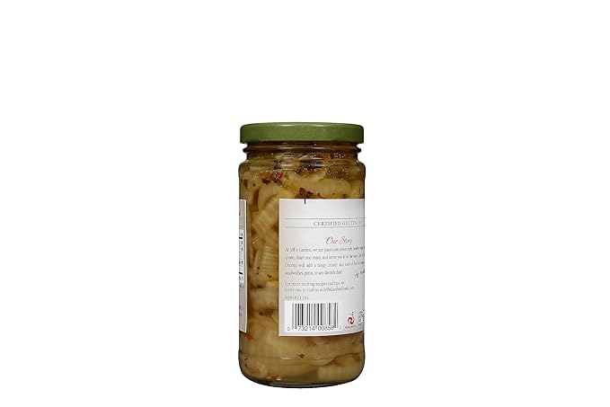 Jeff's Garden Pickled Onion Pack, Pickled Red Onion & Spicy Pickled Onion | Gluten Free | 12 Fluid