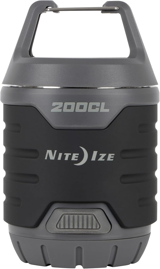 Nite Ize Radiant 200 Collapsible LED Lantern and Flashlight - 200 Lumen Convertible LED Lantern to