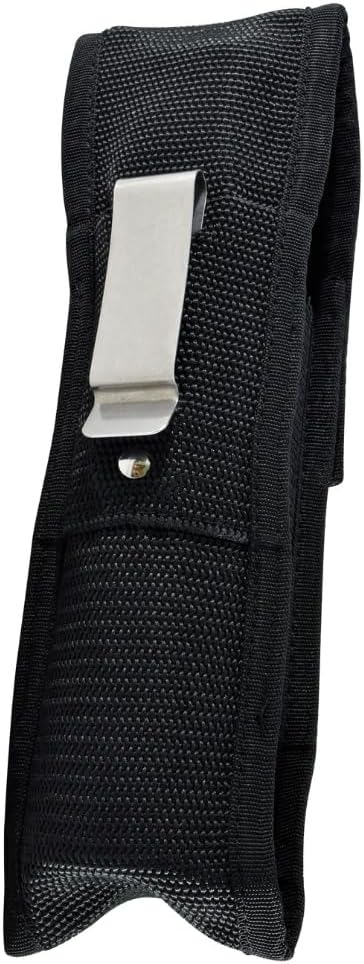 Metal Clip Holster for 9 oz. and 9.2 oz. Bear Spray and Pepper Spray Canisters - Easy to Access
