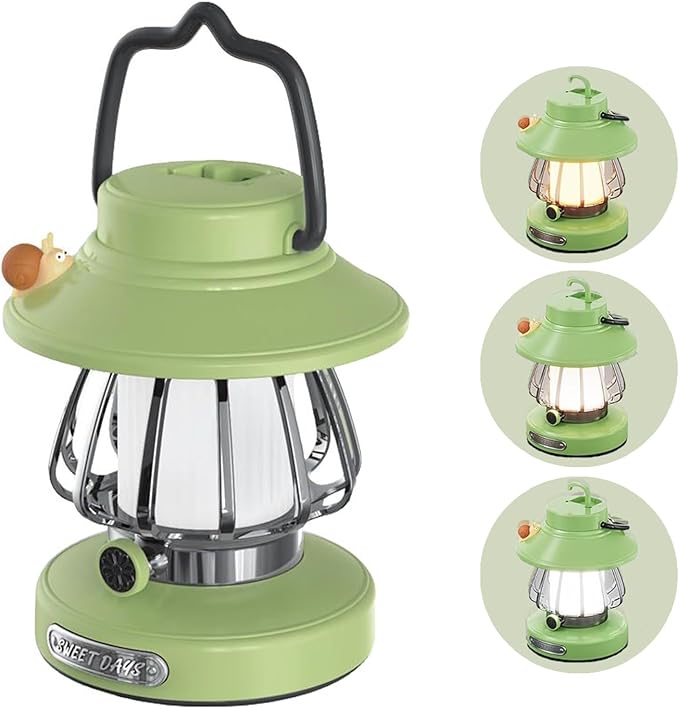 Camping Lantern for Kid Toddler Flashlight with Soft Light & Eye Protection Indoor Outdoor Hanging