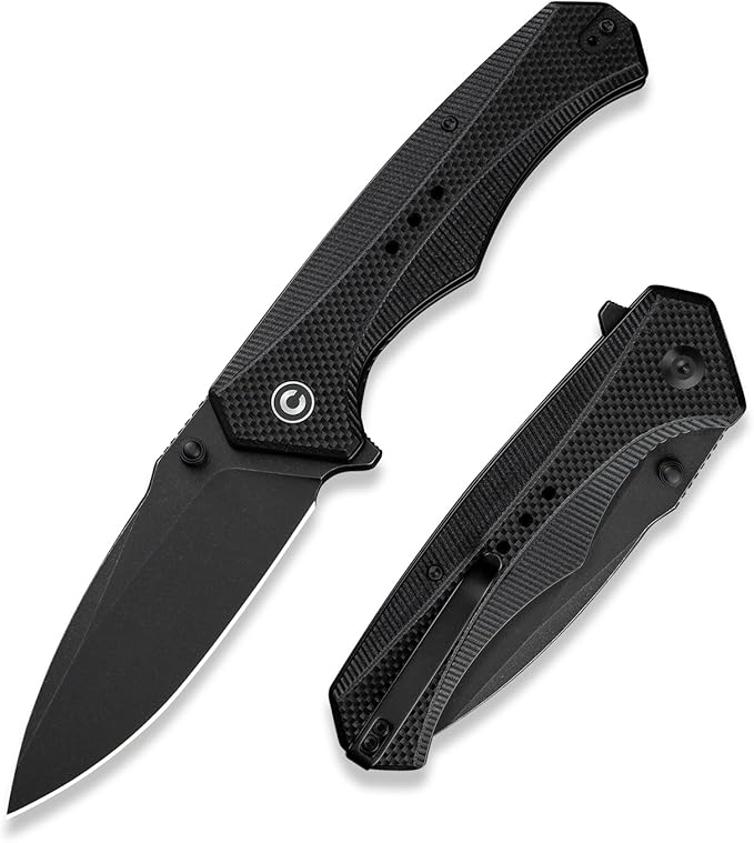CIVIVI Photonix EDC Pocket Knife, Folding Knife with 3.7" 14C28N Blade G10 Handle with Pocket Clip