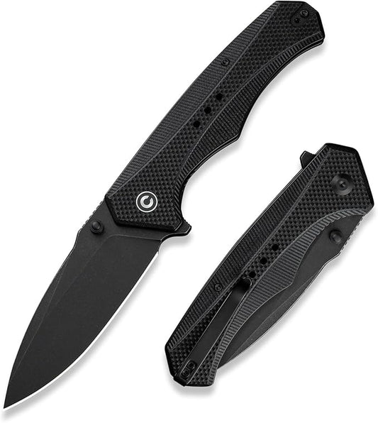 CIVIVI Photonix EDC Pocket Knife, Folding Knife with 3.7" 14C28N Blade G10 Handle with Pocket Clip