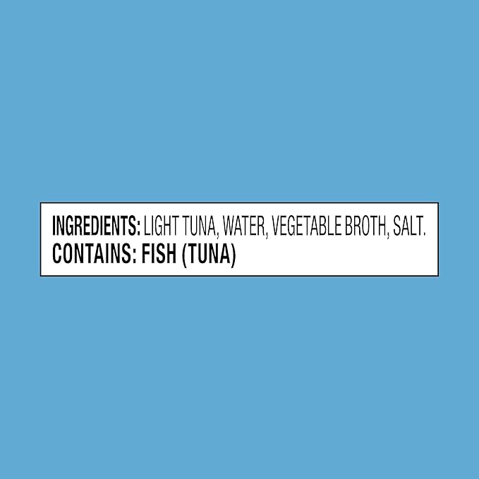 StarKist Chunk Light Tuna in Water, 2.6 oz Pouch (12 Pack) Ready to Eat Wild Caught Tuna, 17g