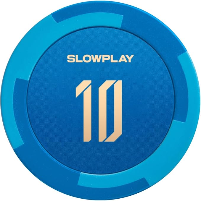 SLOWPLAY Godel Clay Poker Chips, 14 Grams Heavyweight Clay Composite, 40mm Large Chips in Bulk