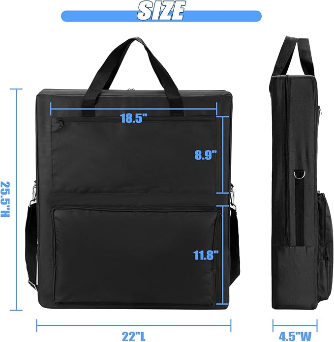 Solar Panel Storage Bag Compatible with Jackery Solar Panel 100 Watt,Padded Solar Panels Bag,Solar
