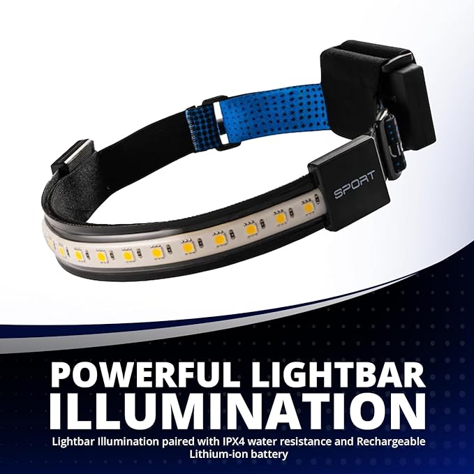 | LED Headlamp, 300 to 500 Lumens, Spot Light Mode and Red Light Modes Available On Select Models