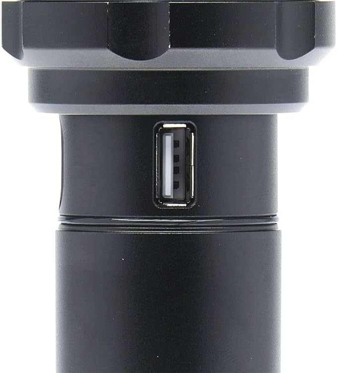 LitezAll Kodiak Kiran 10,000 Lumen Tactical Flashlight, Ultra Bright Rechargeable LED Flashlight