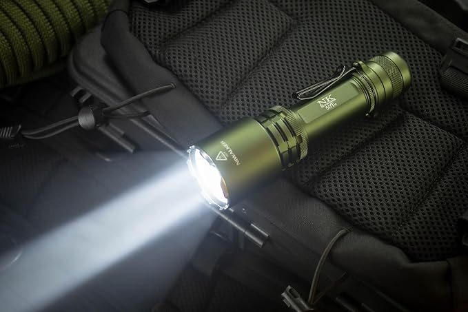 N50t V2 Rechargeable LED Flashlights High Lumen, 2,300 Lumens, Long Throw Tactical Flashlight Super
