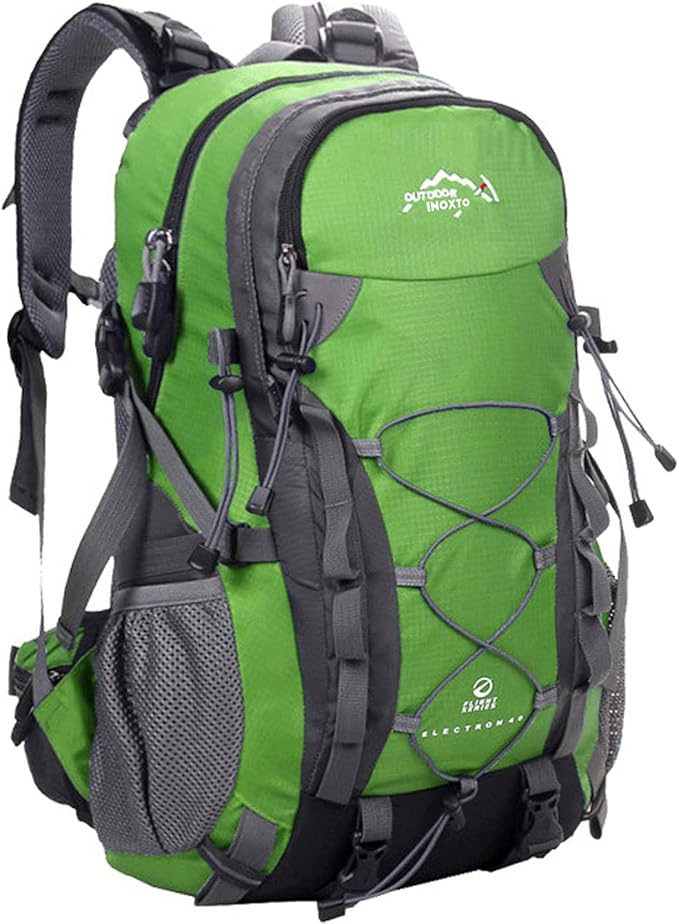 INOXTO lightweight Hiking Backpack 35L/40L Hiking Daypack with Waterproof Rain Cover for Travel
