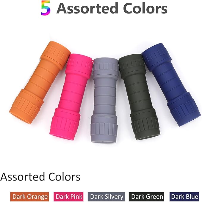 20-Pack Small Flashlights Set, Super Bright 100 Lumen LED Flashlight Pack with 60-Piece AAA