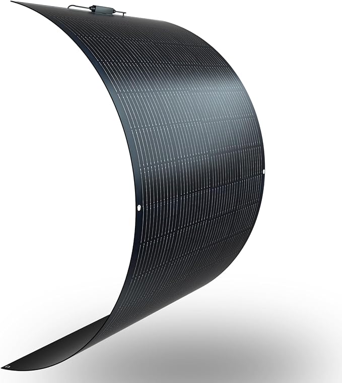 XINPUGUANG Flexible Solar Panel 200 Watts Monocrystalline Fiberglass Solar Modules Charger Off-Grid