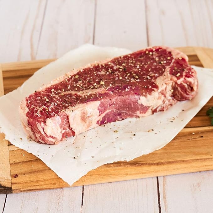 Nebraska Star Beef Prestige Steaks - 12 Packs with Signature Seasoning (12-12oz NY Strip)