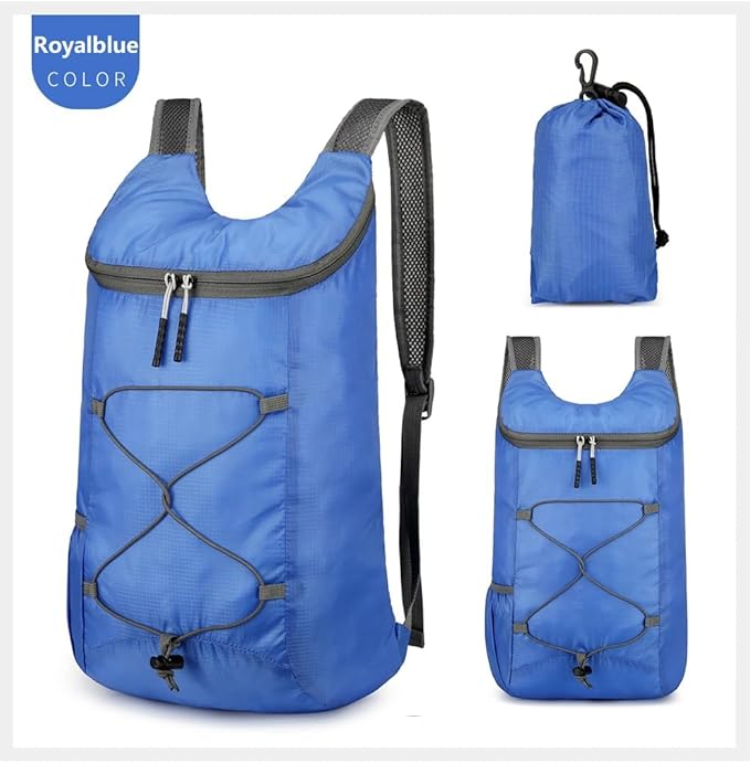 16L Lightweight Foldable Hiking-Backpack Small Packable-Daypack For Travel,Ultralight