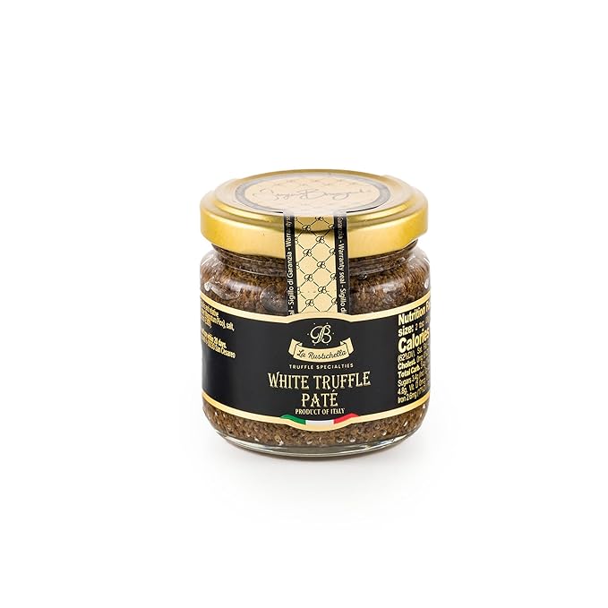 La Rustichella - White Truffle Patè 3.17 oz (90 gr) - 100% Made in Italy | Vegan, Gluten-Free