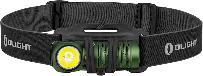 OLIGHT Perun 2 Mini Headlamp 1100 Lumens LED Head Flashlight, Rechargeable Headlight with Red Light