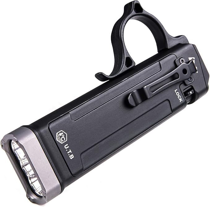 NEXTORCH TA70 EDC Tactical Flashlight,Flat Flashlight Rechargeable,3500 Lumens Tactical/Duty