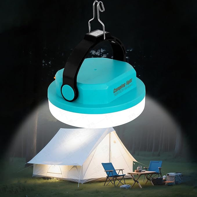 Outdoor Camping lamp Rechargeable lamp, Portable Lighting lamp. Equipped with 6 Brightness