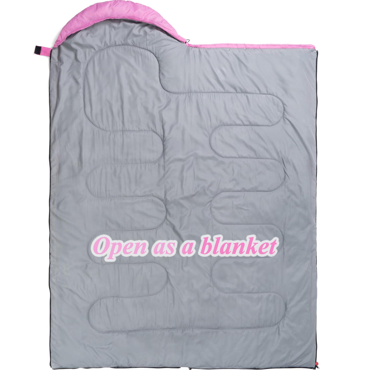 Sleeping Bag - 3 Seasons for Adults Boys Girls Camping Hiking - Warm Cold Weather Lightweight