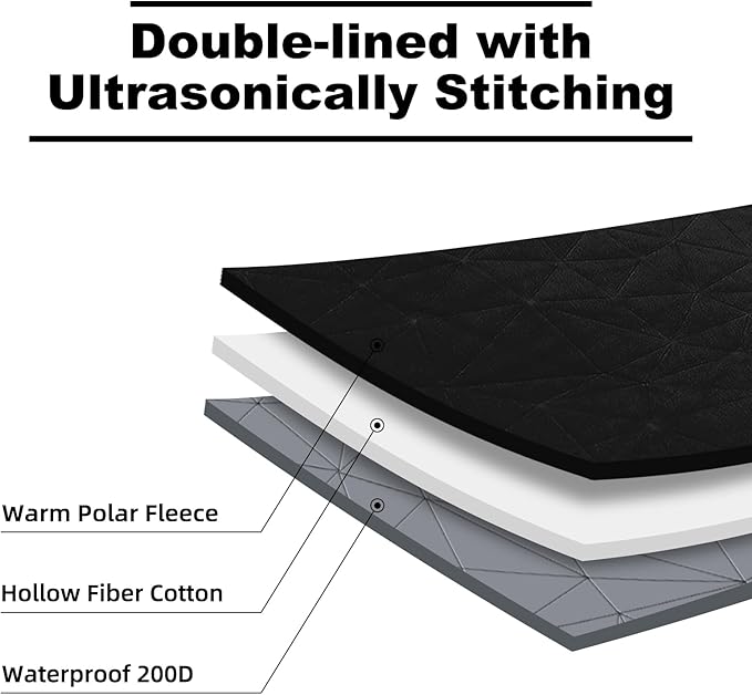 Outdoor Waterproof Blanket, Foldable Fleece Stadium Blanket for Outdoor Sports Event, Camping, Car