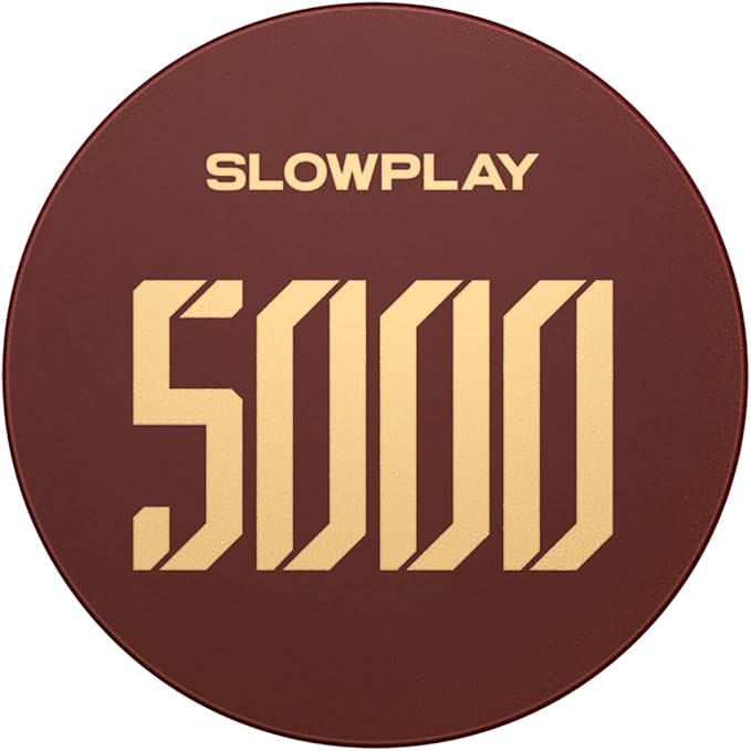 SLOWPLAY Godel Ceramic Poker Chips in Bulk, Casino Grade Ceramic 12-Gram Poker Chip for Texas