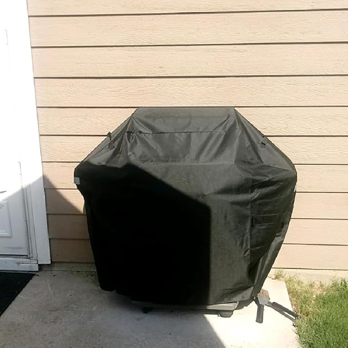 Grill Cover Weber Spirit II 200, Spirit 210 Series, 48 Inch 7138 Heavy Duty & Waterproof Anti-Fade
