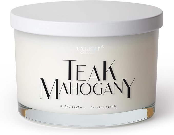 Scented Candles for Home - Large 3 Wick Jar Candles - Natural Soy Wax Candles Gifts for Women & Men