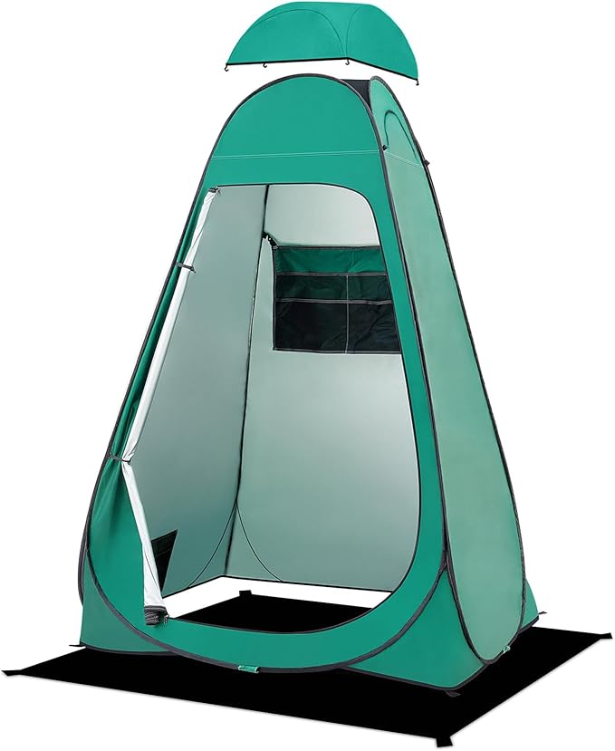 BRIAN & DANY Pop Up Shower Tent, Portable Privacy Camping Changing Tent, Camp Toilet Bathroom Pod