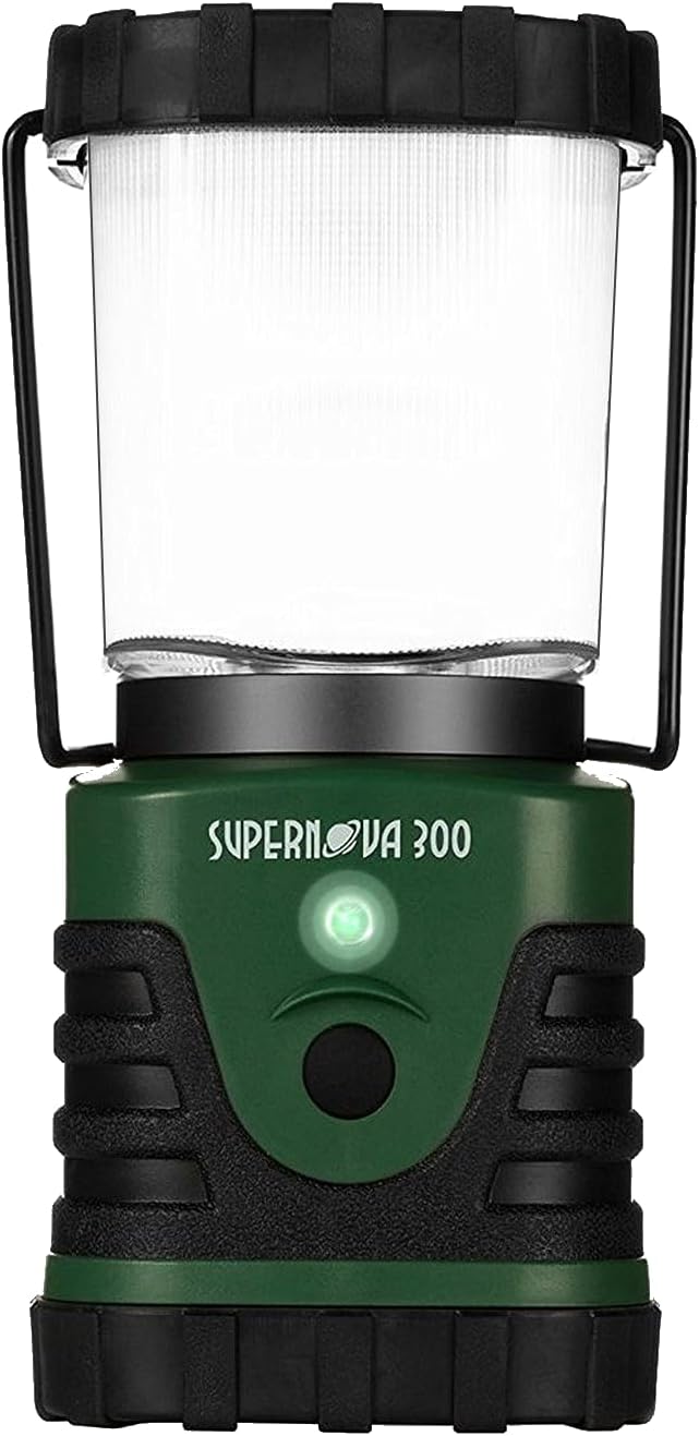 Supernova Battery Powered Lantern, Bright, Long Lasting, Weather-Resistant LED Camping Lantern