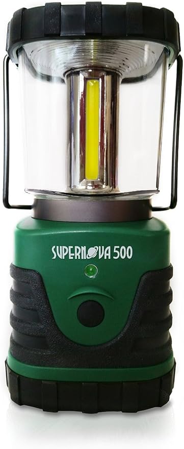 Supernova Battery Powered Lantern, Bright, Long Lasting, Weather-Resistant LED Camping Lantern