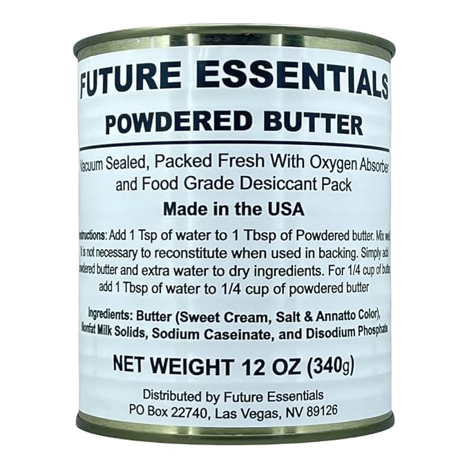 Creamery Canned Butter, Real Butter 100% pure no artificial colors or flavors-Great For Hurricane