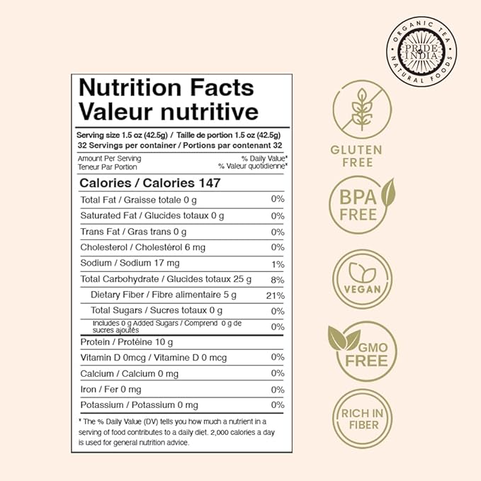 Pride Of India - Indian Split Masur Red Lentils - Protein & Fiber Rich Masoor Dal, 3.0 Pound Jar