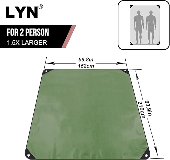 LYN Heavy Duty Emergency Blanket Survival Gear Waterproof Insulated Blanket Emergency Tarp for