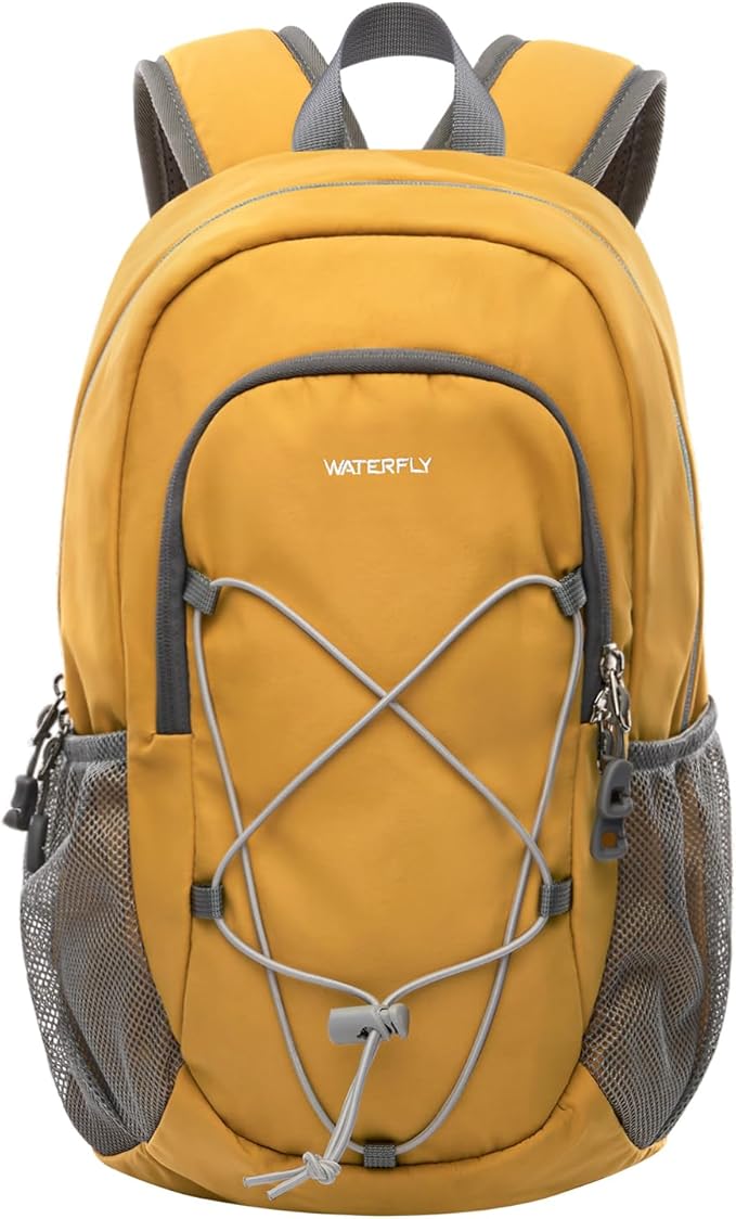 WATERFLY 12L Small Hiking Backpack: Day Pack Lightweight Travel Bag Camping Fitness Cycling Outdoor
