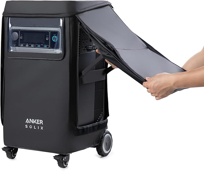 Anker SOLIX F3800 Portable Power Station with Protective Cover, 3840Wh LiFePO4 Batteries