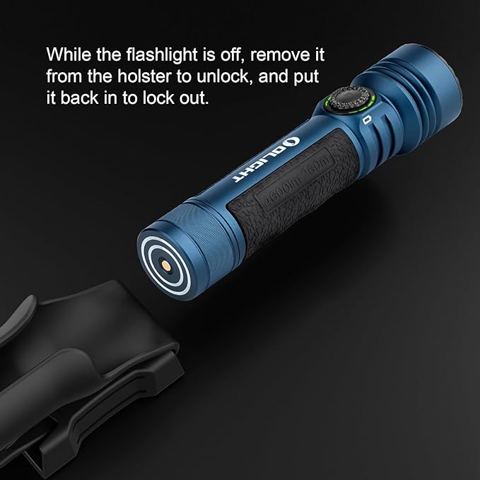 OLIGHT Seeker 4 Pro Rechargeable Flashlights, 4600 Lumens High Powerful Bright Light with USB C