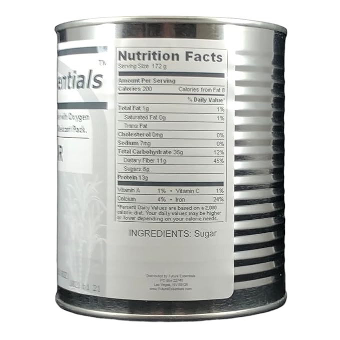 Future Essentials White Sugar Baking & Cooking Kitchen Staple Pure Sugar Emergency Food Storage