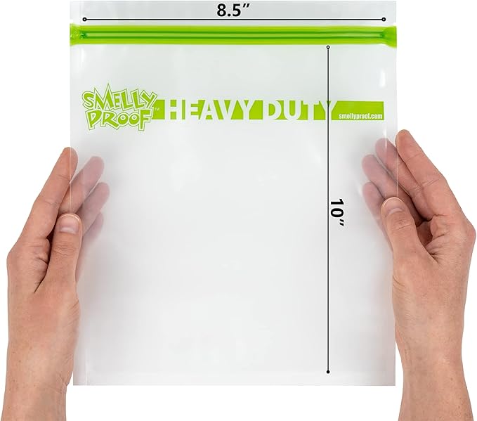 50pcs BULK DEAL, Reusable Extra HEAVY DUTY Bags Thick 5mil Reclosable Bags, BPA-Free, Washable