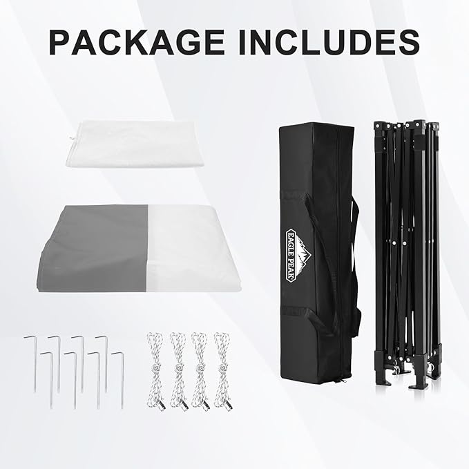 EAGLE PEAK EAGLE PEAK Flex Ultra Compact Pop-up Canopy, Sun Shelter, Changing Room, Portable