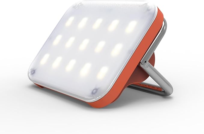 CLAYMORE Ultra Mini (Red) - Outdoor Rechargeable LED Light for Camping, Tent, Backpacking