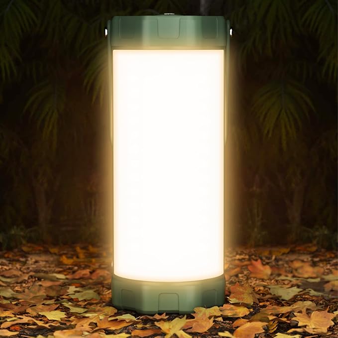 Glocusent 106 LED Camping Lantern Rechargeable, Up to 80Hrs, 5000mAh Lantern with 5 Brightness 3