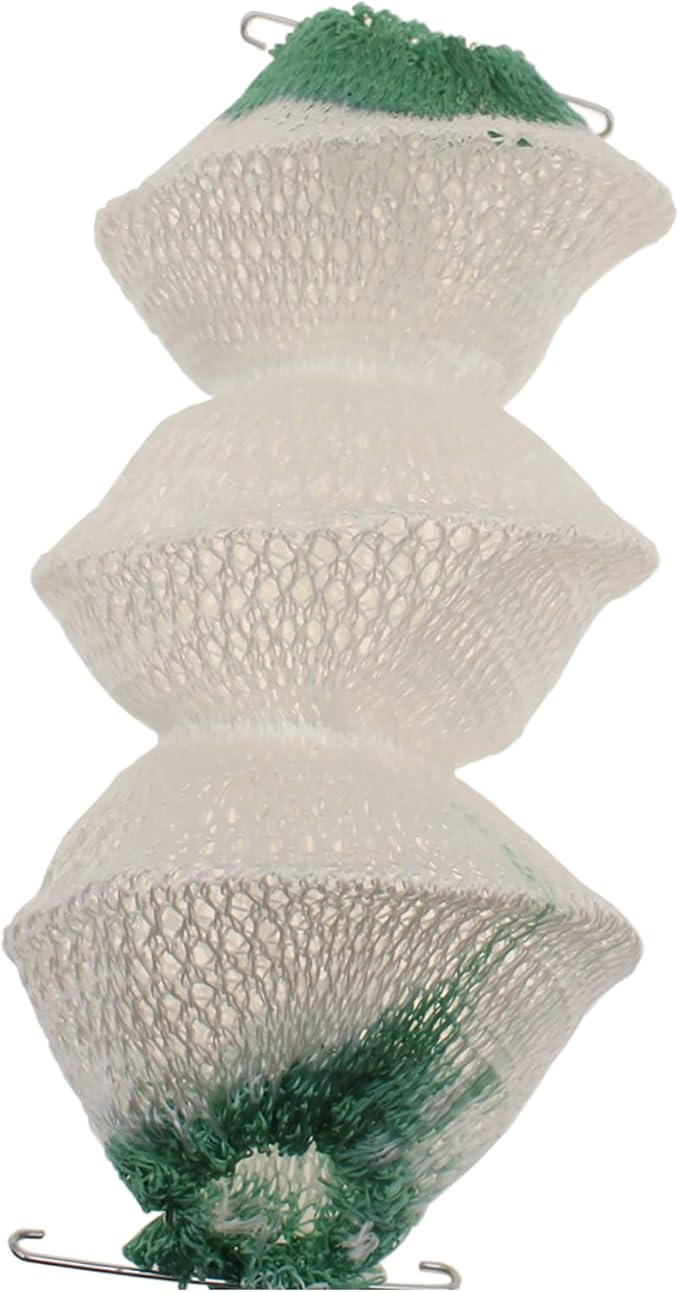 Lantern Mantles Insta-Clip 2#95 Mantles 3-Layer Accordion Shape Gas Lamp/Lantern Mantles with 2