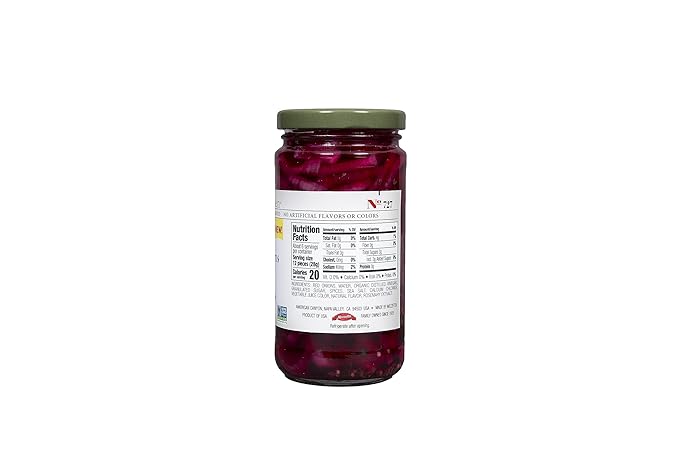 Jeff's Garden Pickled Onion Pack, Pickled Red Onion & Spicy Pickled Onion | Gluten Free | 12 Fluid