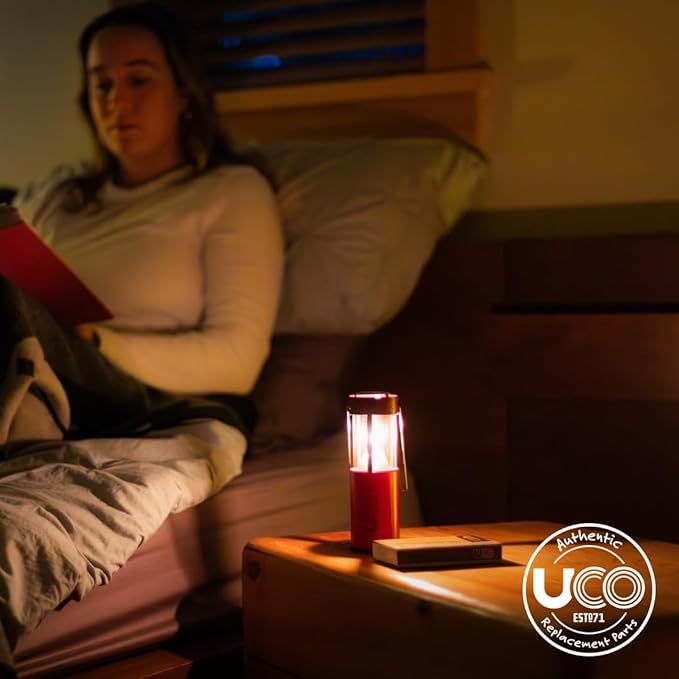 UCO 12-Hour Natural Beeswax Long-Burning Candles for UCO Candle Lanterns and Emergency